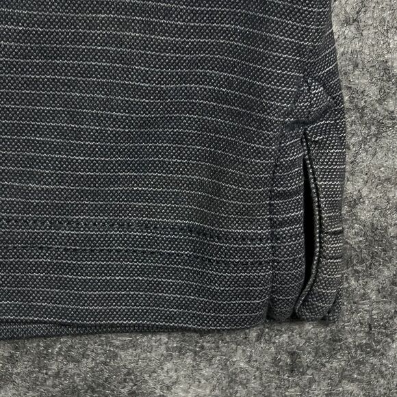 TRAVIS MATTHEW Pima Cotton Polo Shirt Men’s Medium Blue Stripe Performance Golf - Picture 14 of 15